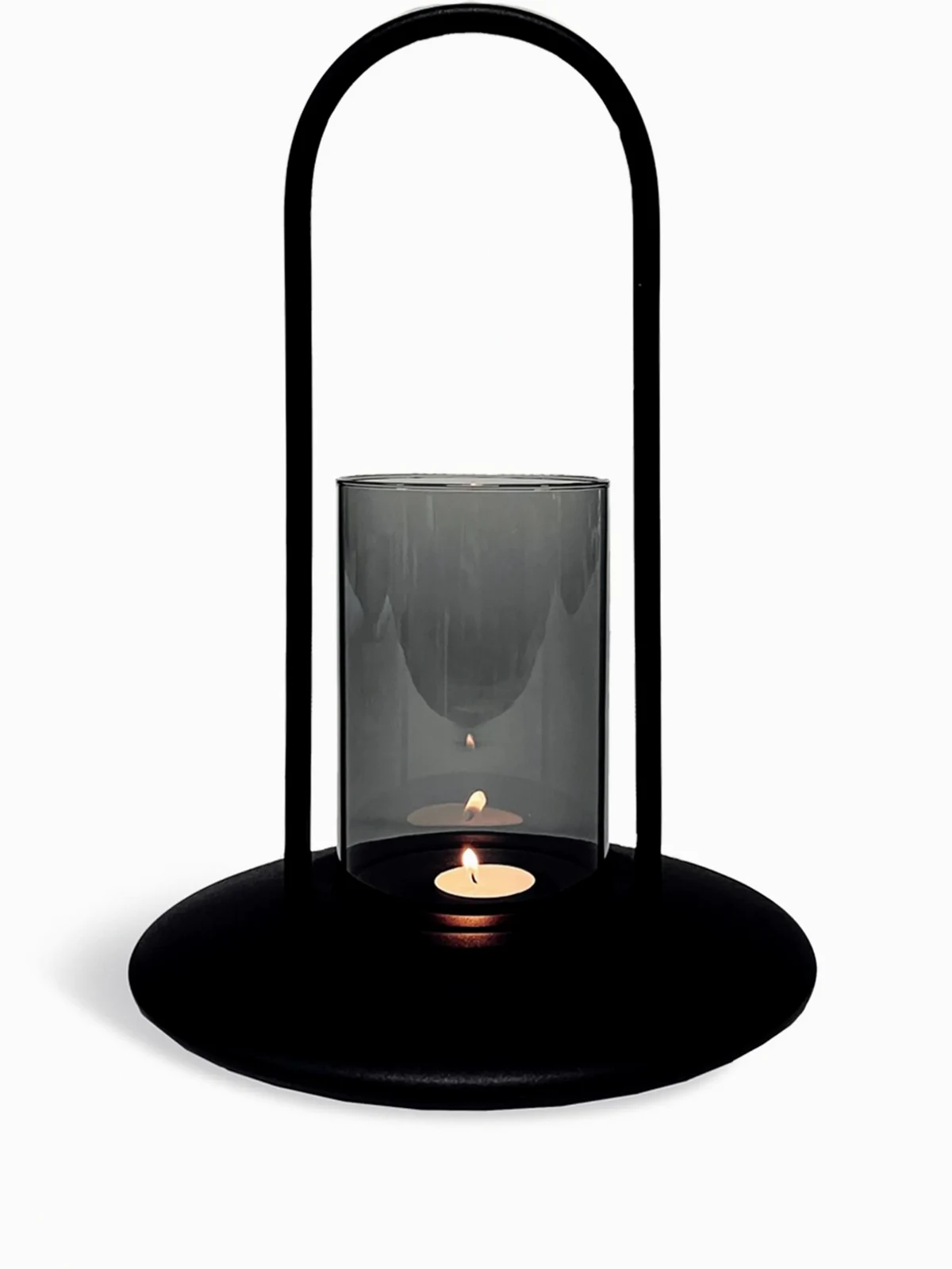 medium Blaze aluminium lantern (26cm x 36.5cm)