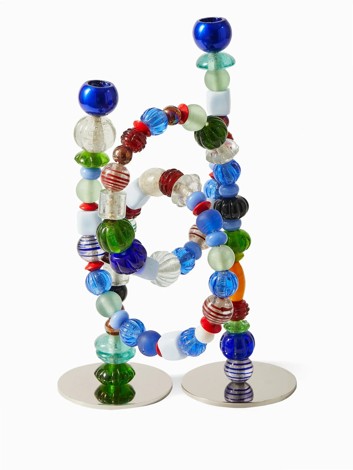 beads candle holder (38cm x 33cm)