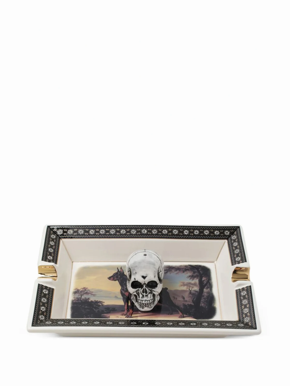 Square-shape incense tray