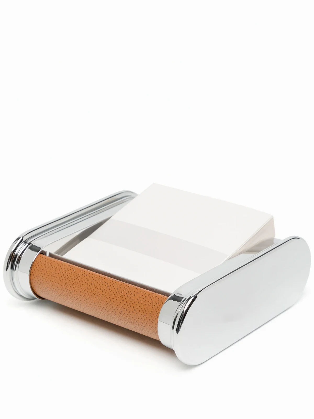 Epsom leather notelet box
