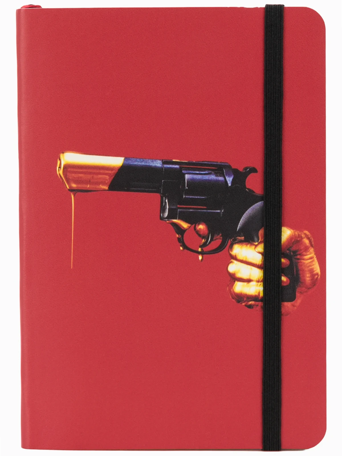 pistol-print notebook