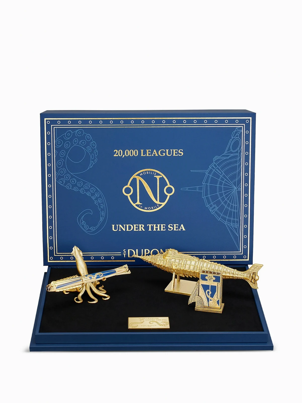 engraved writing set (250 x 80mm)