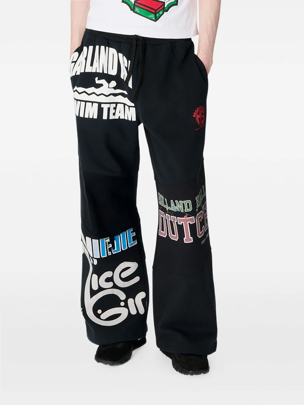 Jogginghose mit grafischem Print