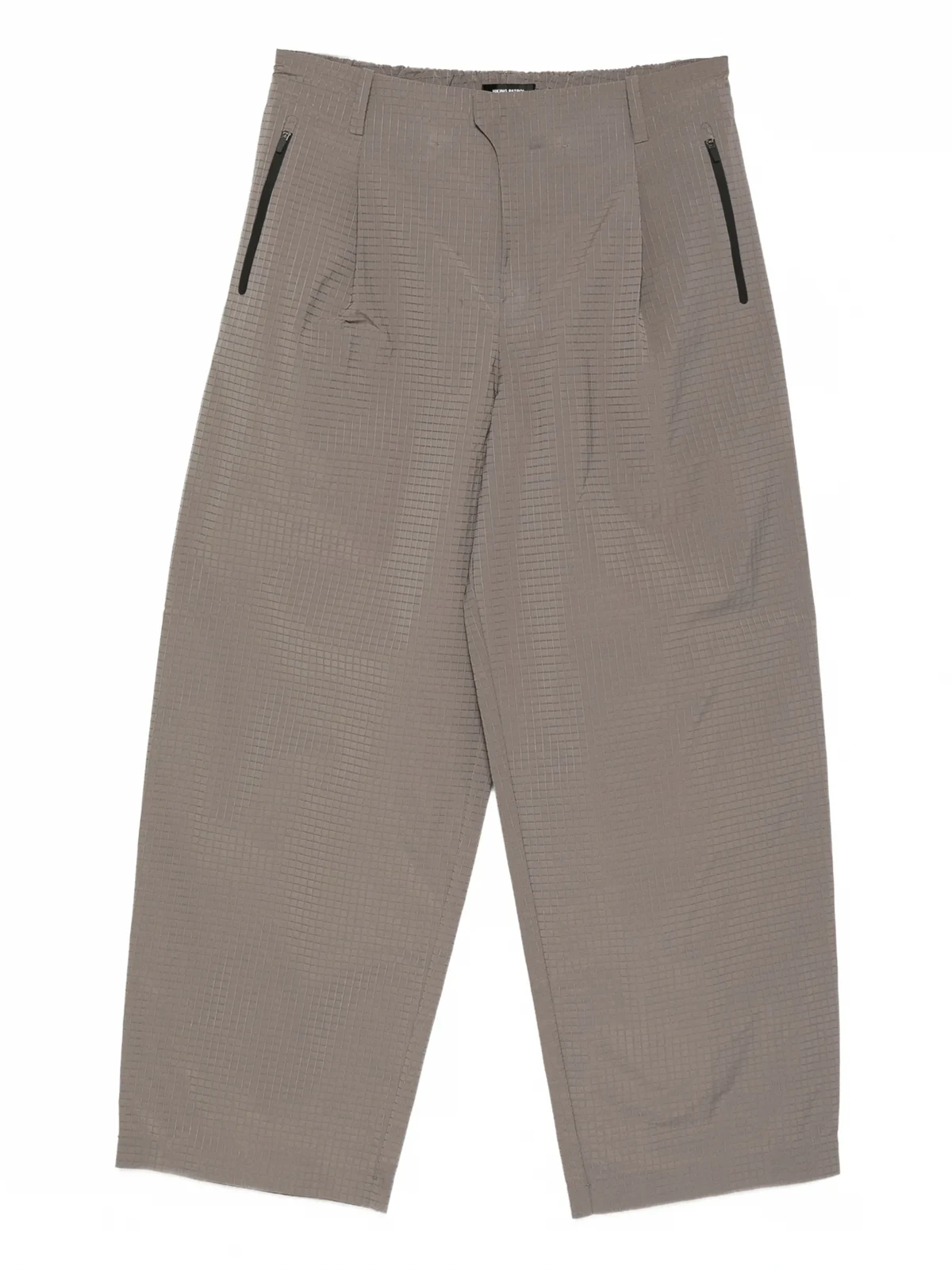 Waypoint zipped-textured trousers