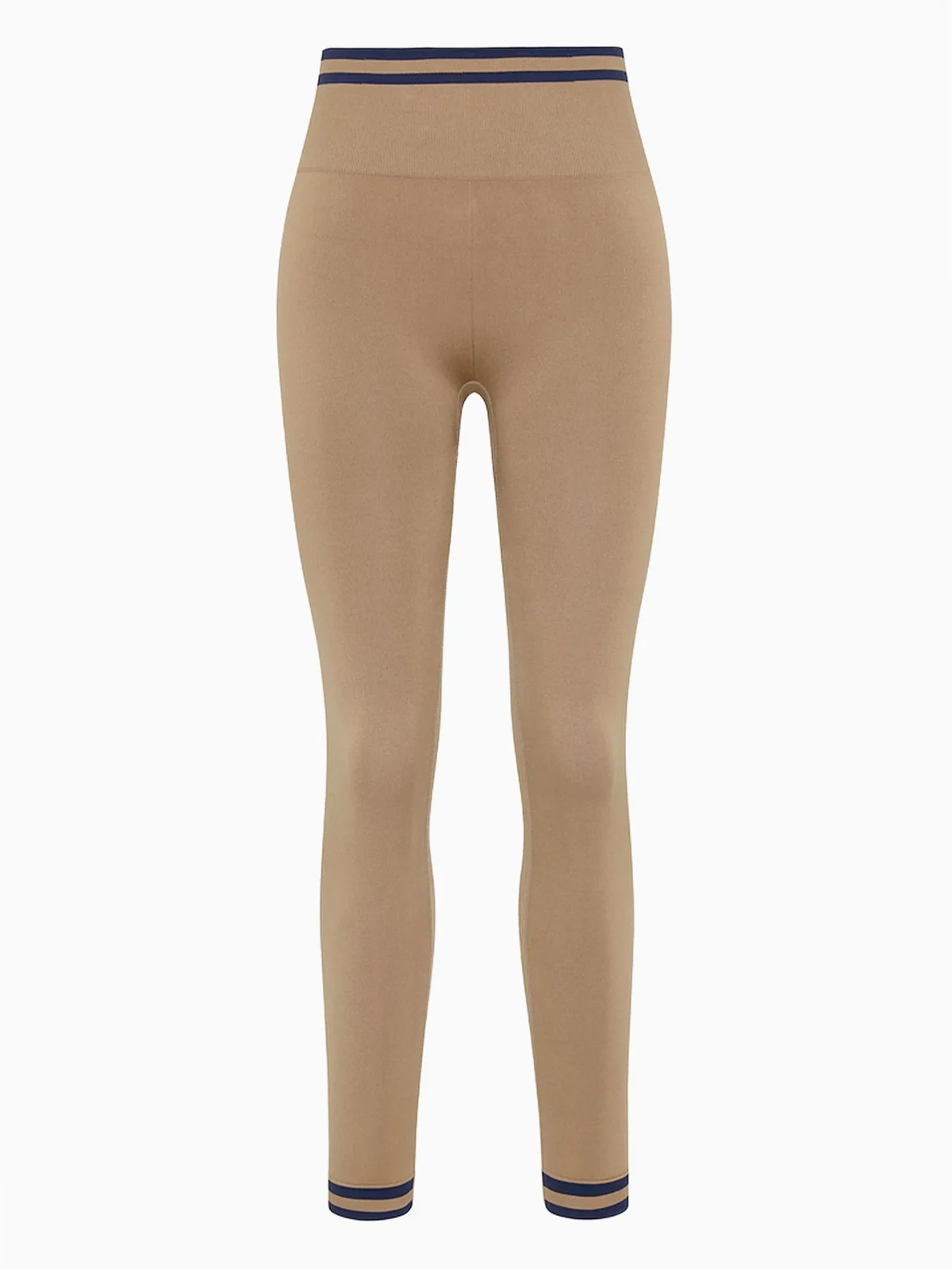 Gestreifte Leggings ohne Nähte