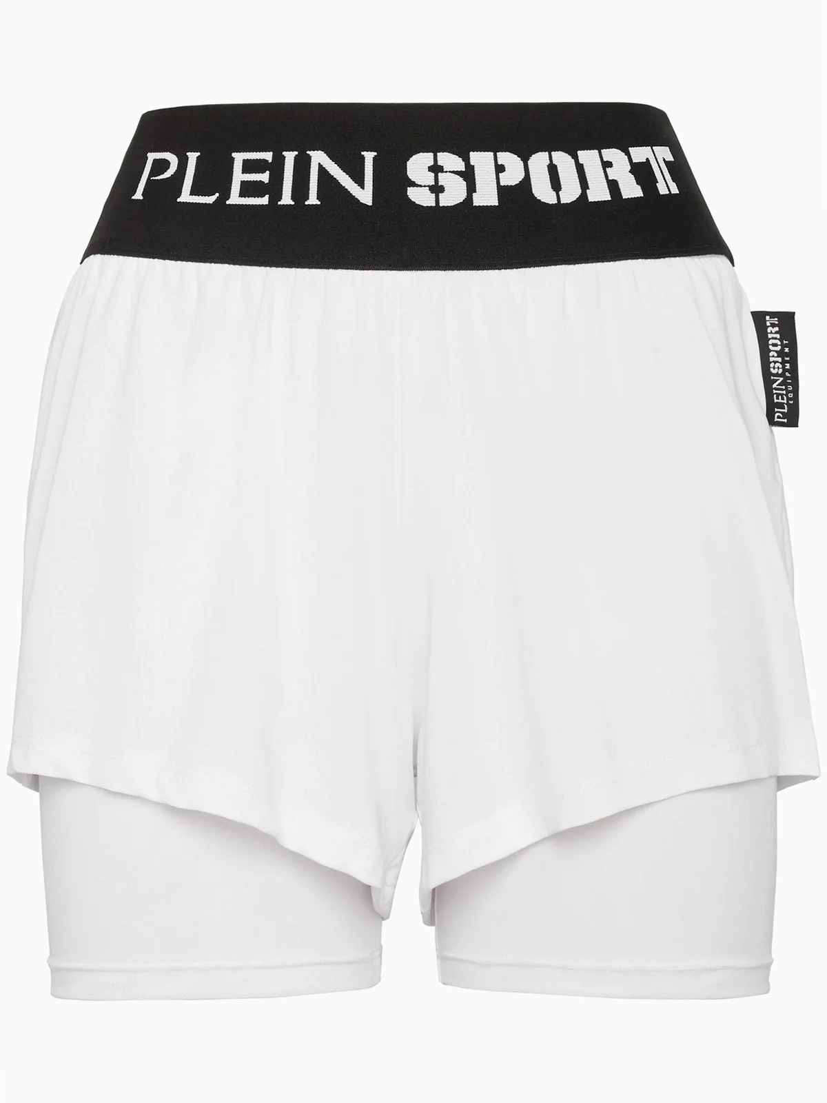 logo-waistband tennis shorts