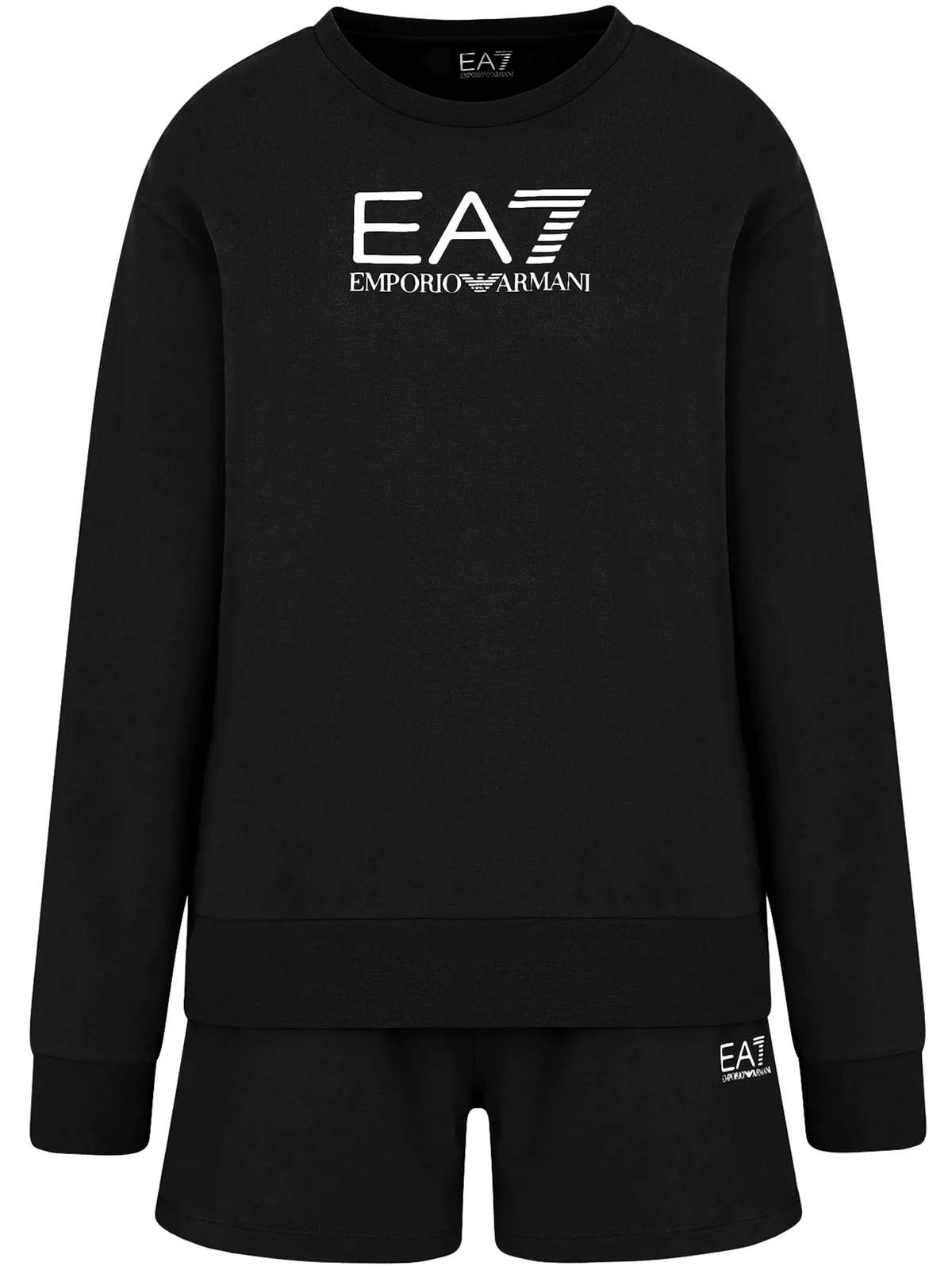 logo-print track shorts