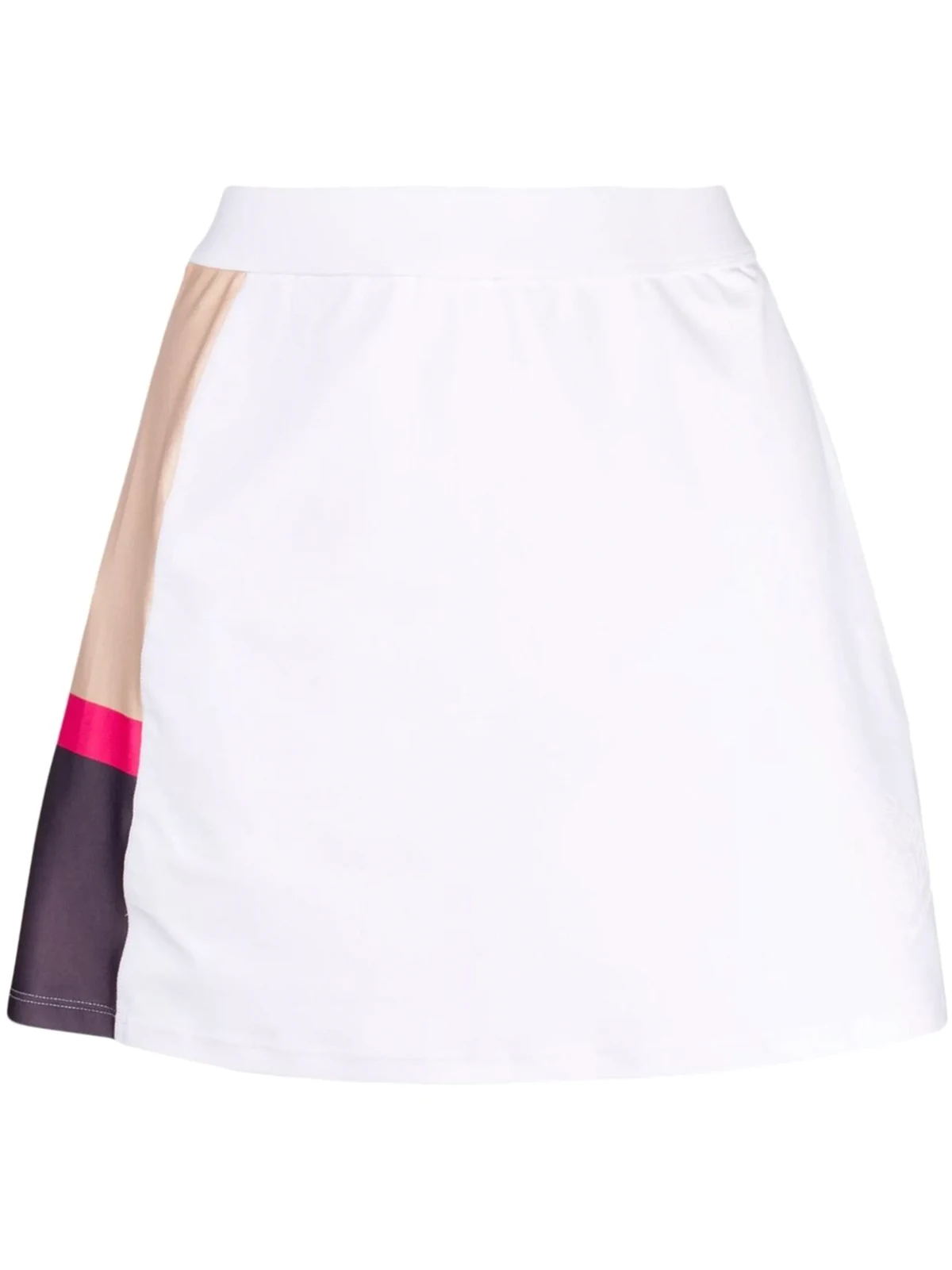 colour-block tennis skort