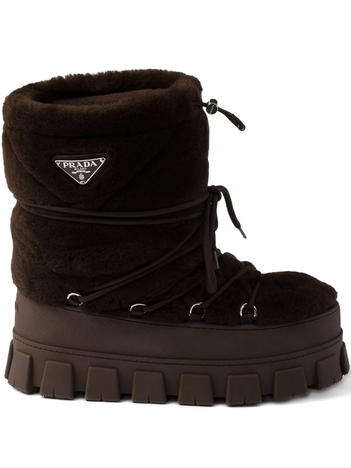 Skistiefel mit Shearling