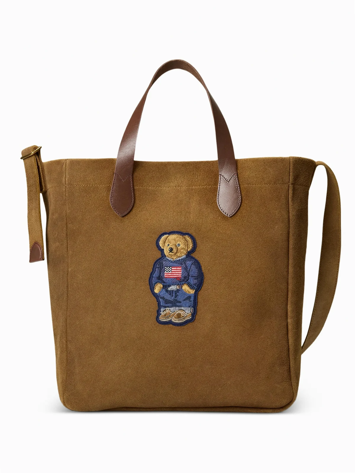 Tote Bag mit Bärenstickerei