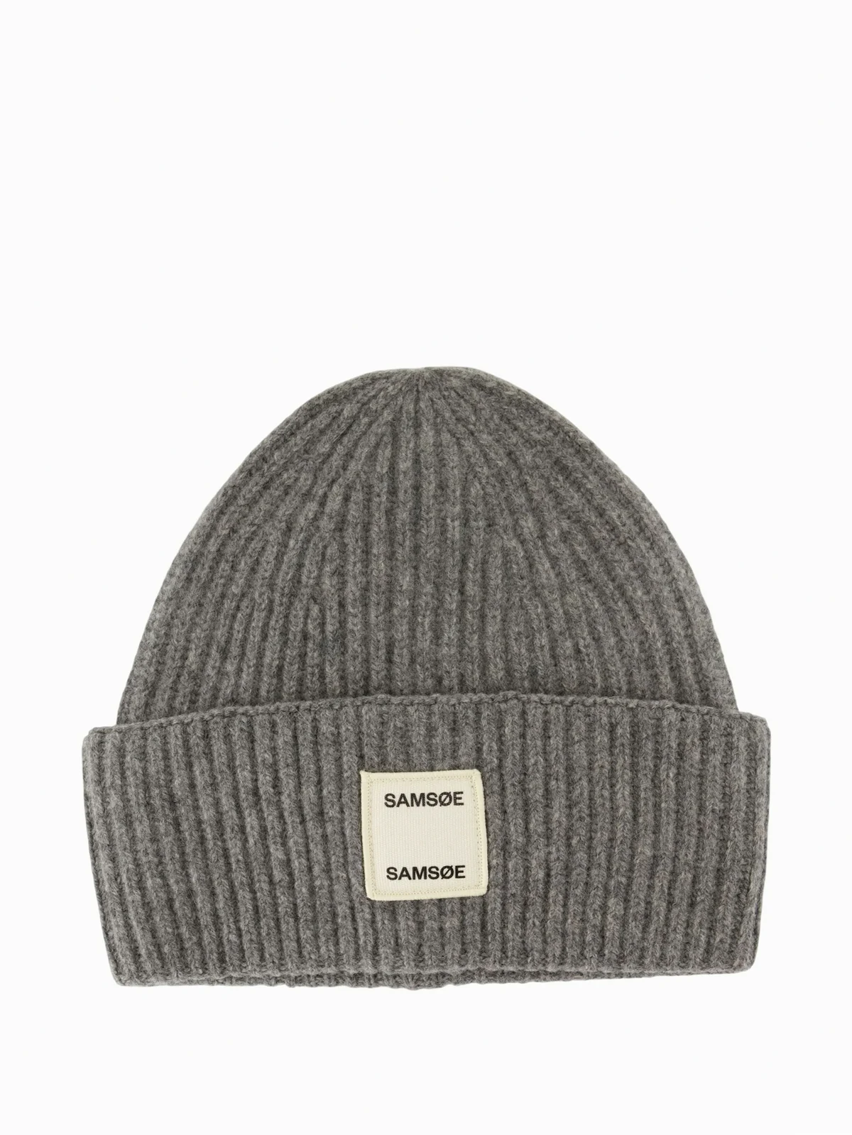 ribbed wool beanie