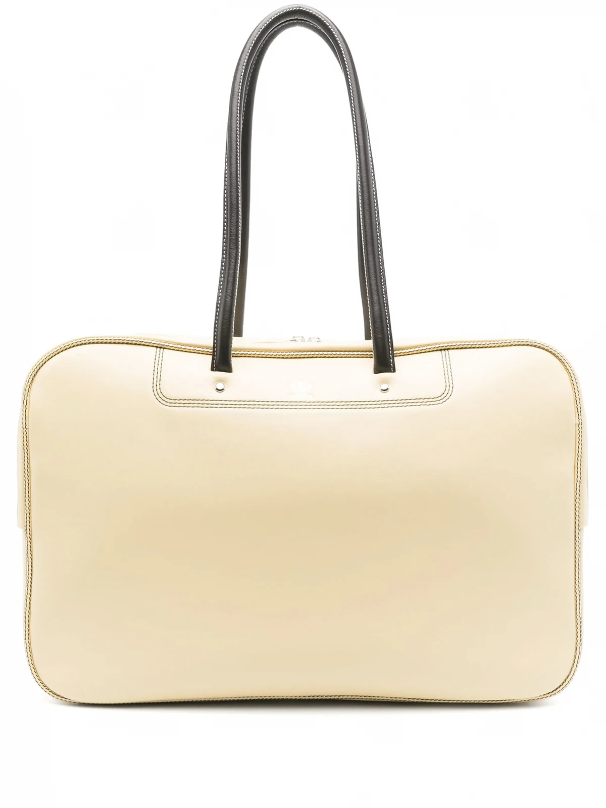 x Wales Bonner Reisetasche mit Trefoil-Prägung