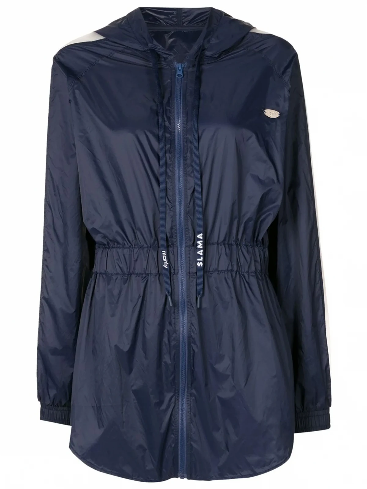 SLAMA GYM + MANLY hooded lightweight jacket