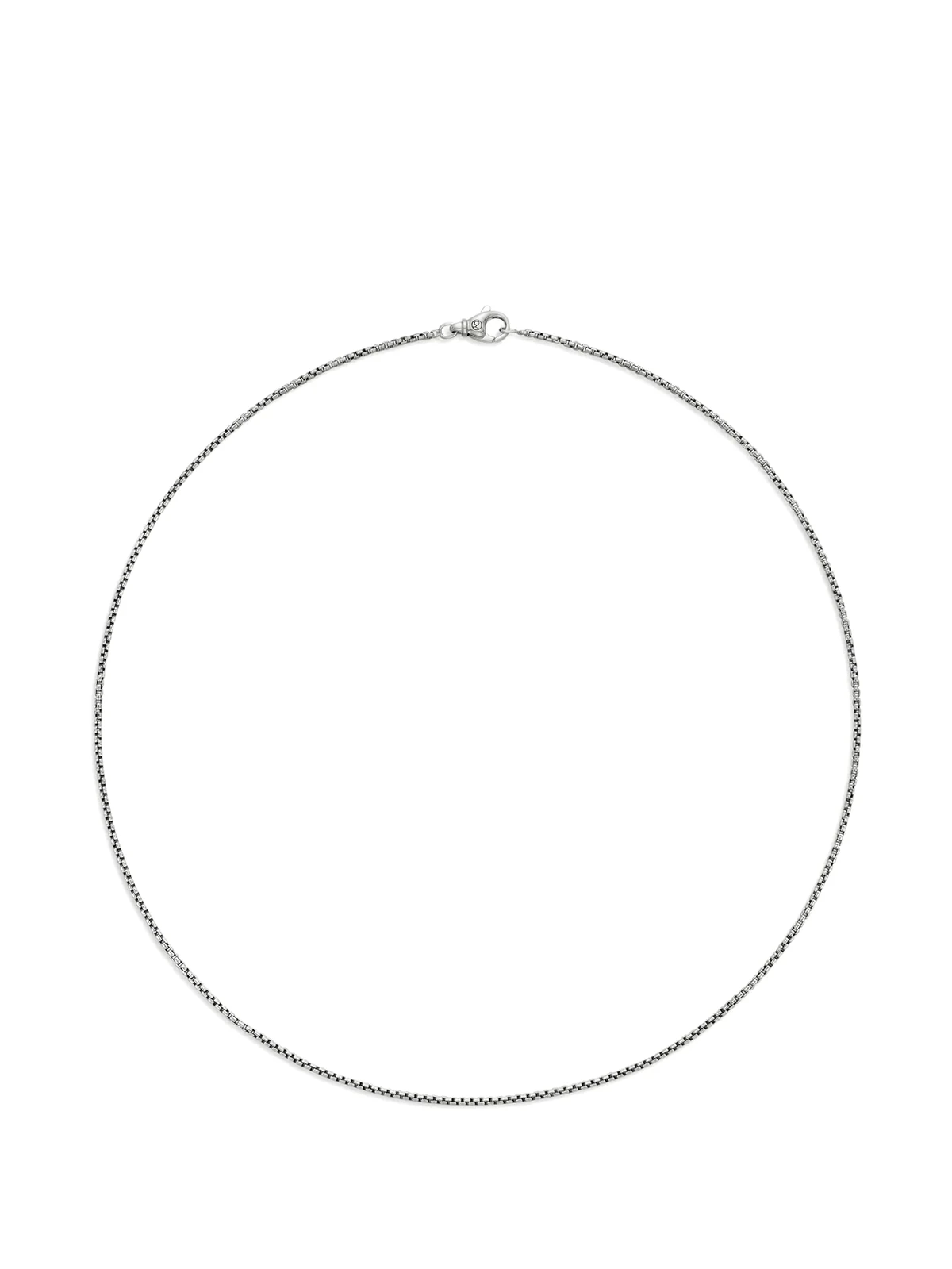 Box Chain Silberhalskette