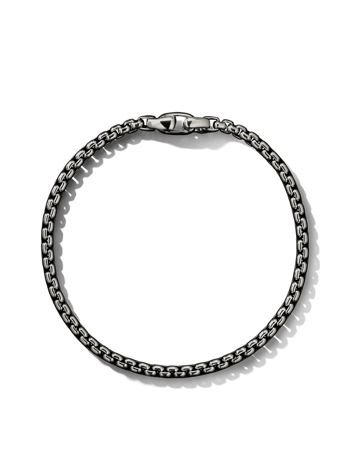 sterling silver Box Chain bracelet (4mm)