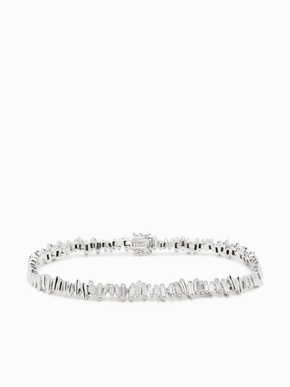 18kt white gold diamond bracelet