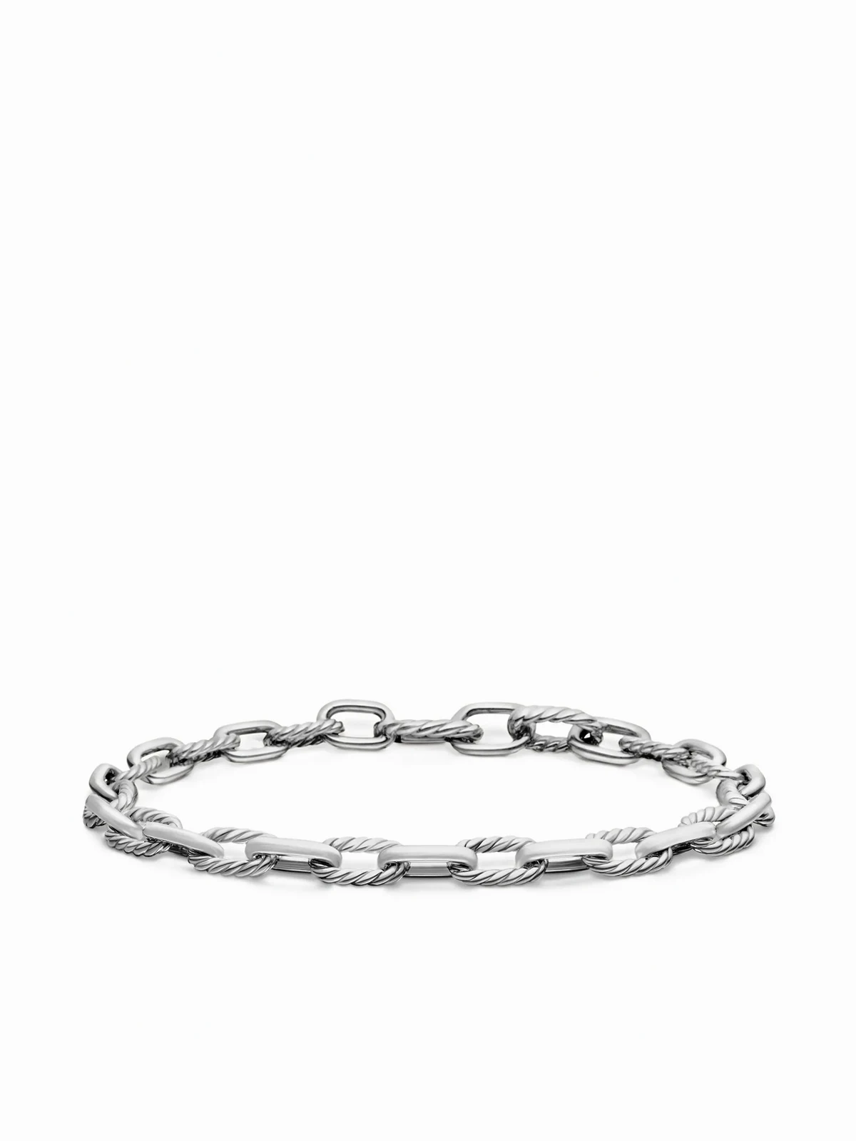 sterling silver DY Madison chain bracelet (6mm)