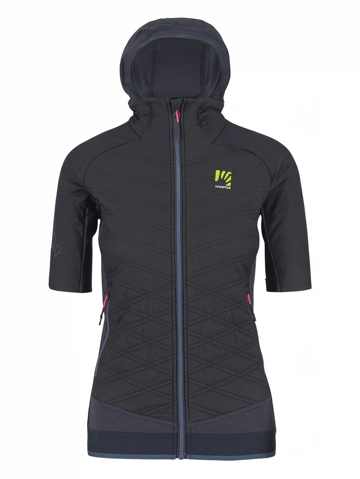 Alagna Evo W Puffy short-sleeve hooded jacket