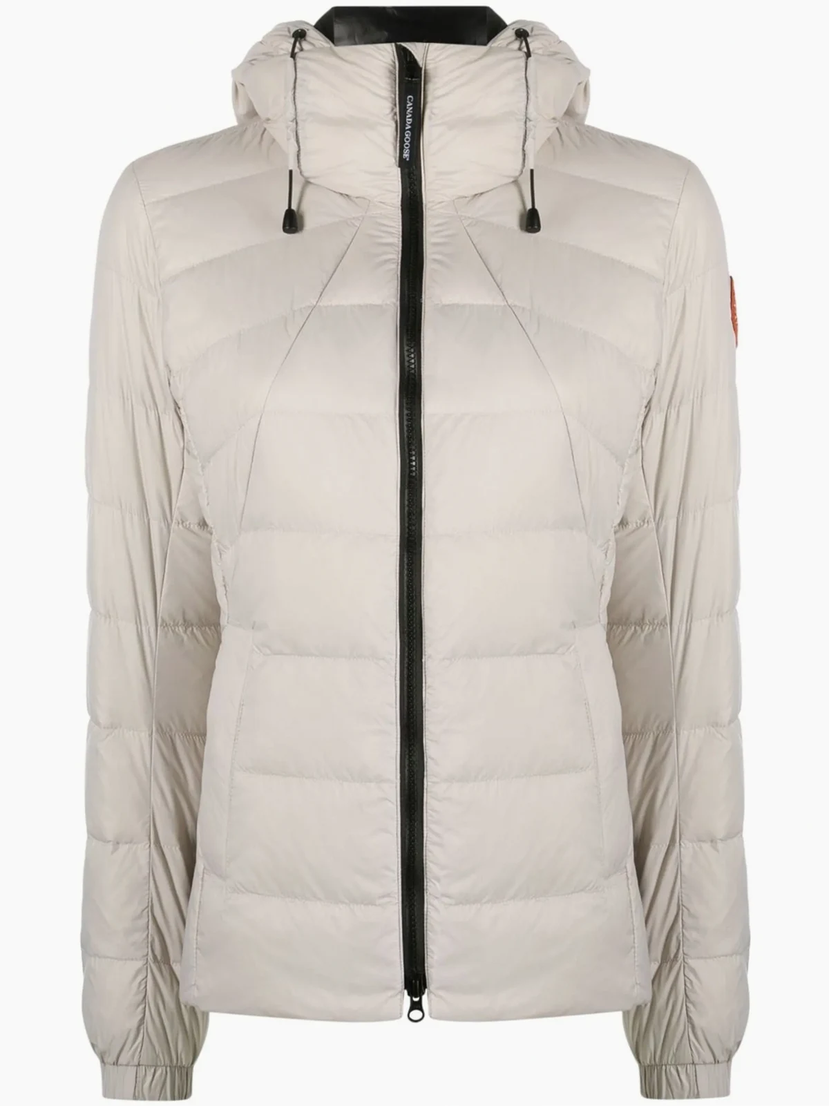 Gefütterte Jacke mit Logo-Patch