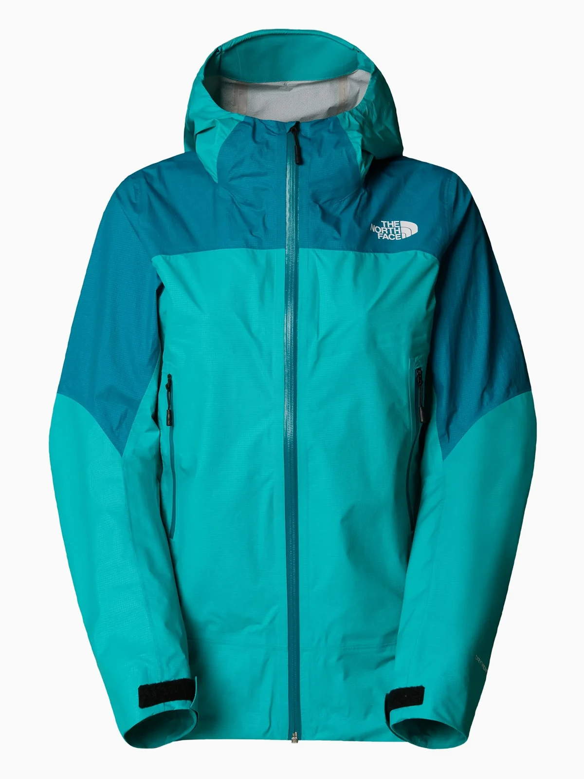 colour-block waterproof jacket