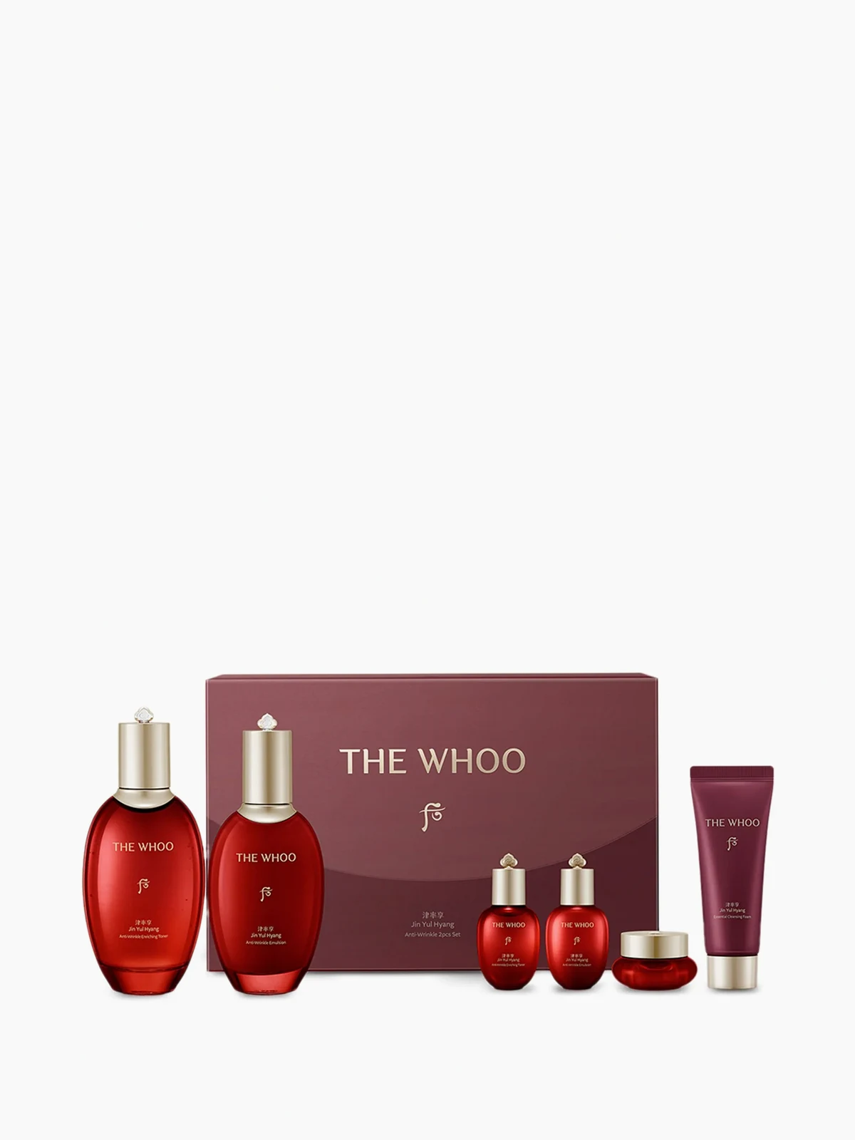 Jin Yul Hyang anti-wrinkle set (set of six)