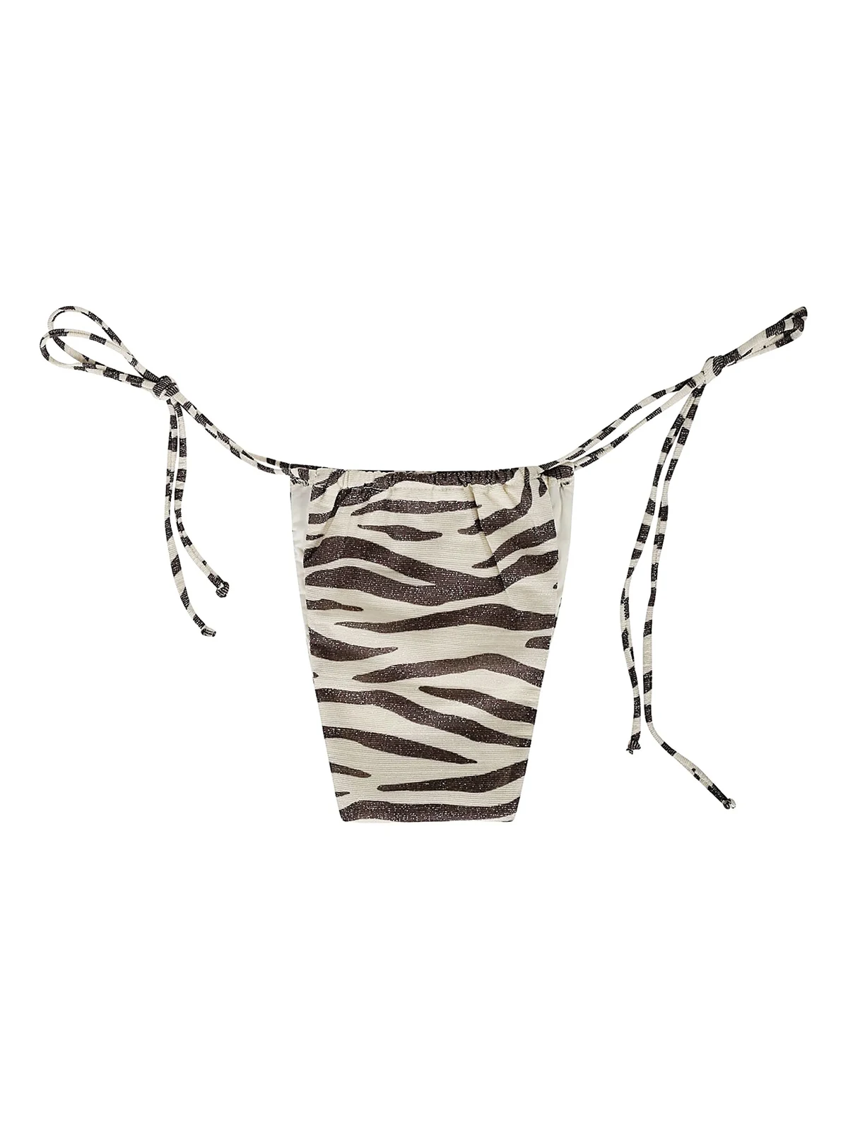 Bikinihöschen mit Zebra-Print