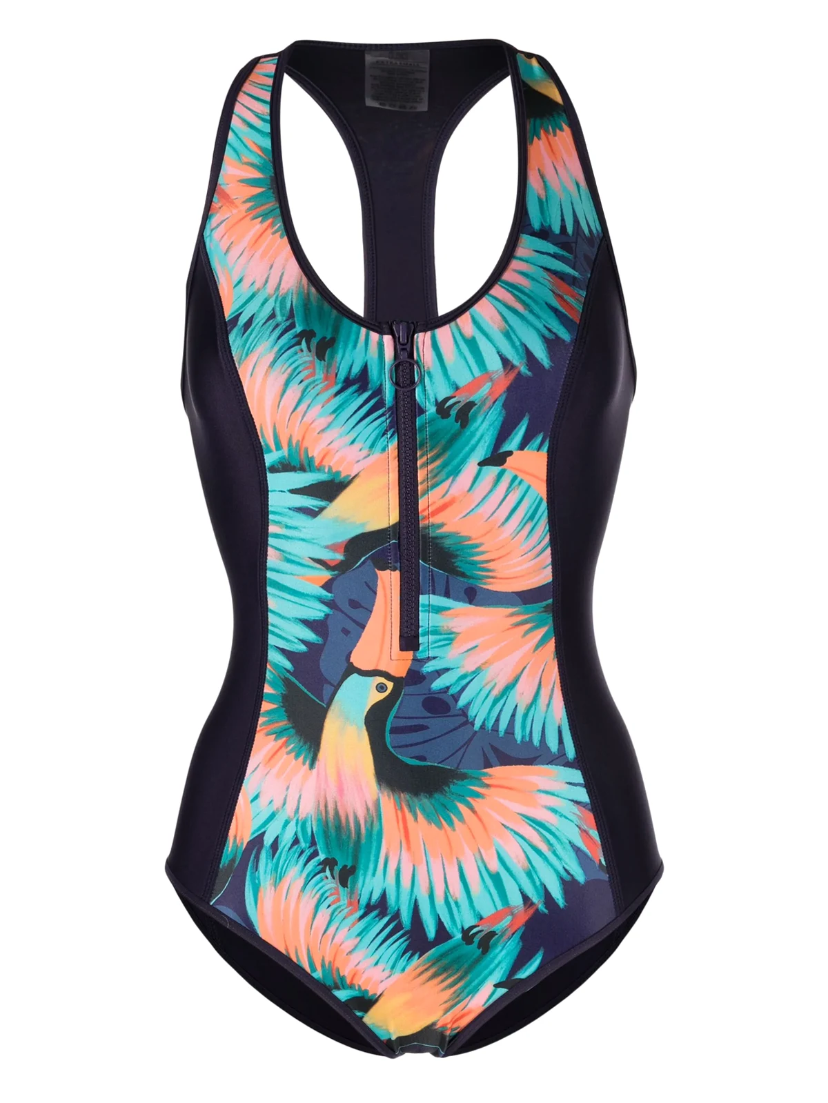 Badeanzug mit Logo-Print