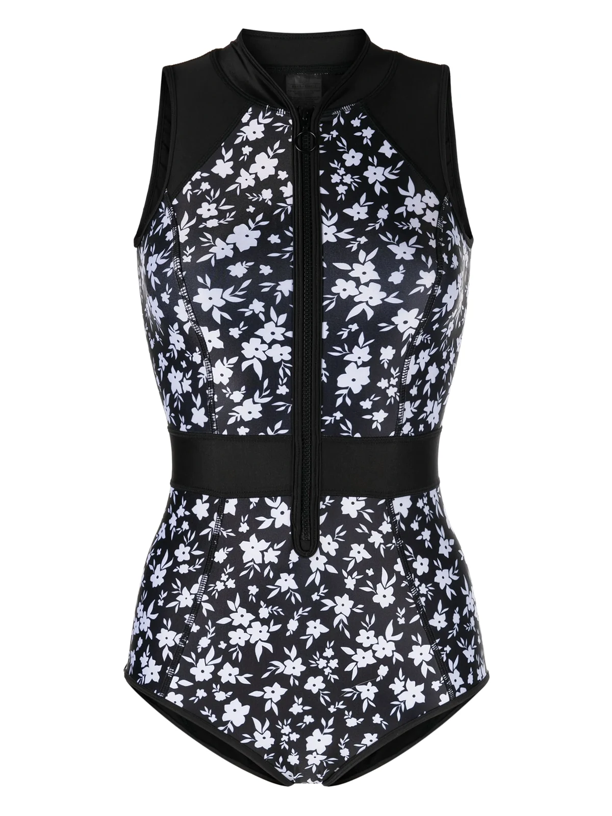 Badeanzug mit Blumen-Print