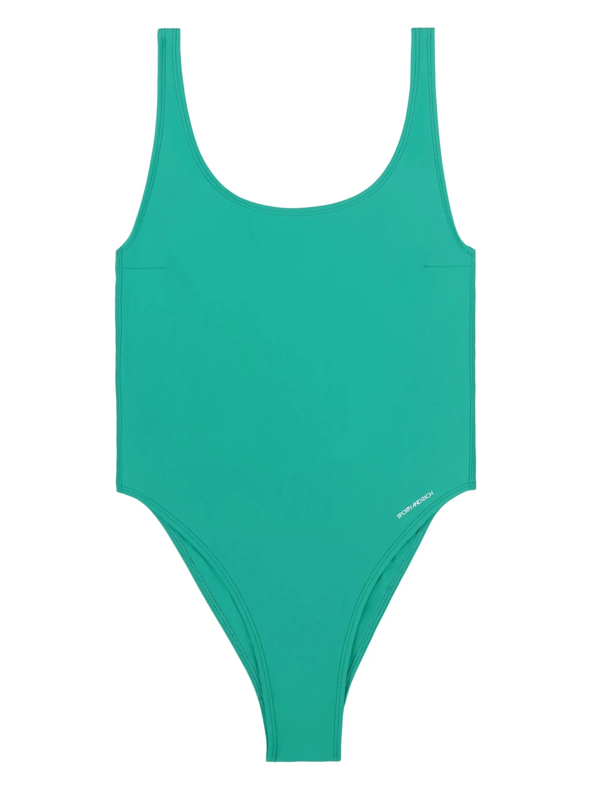 Carla logo-print swimsuit