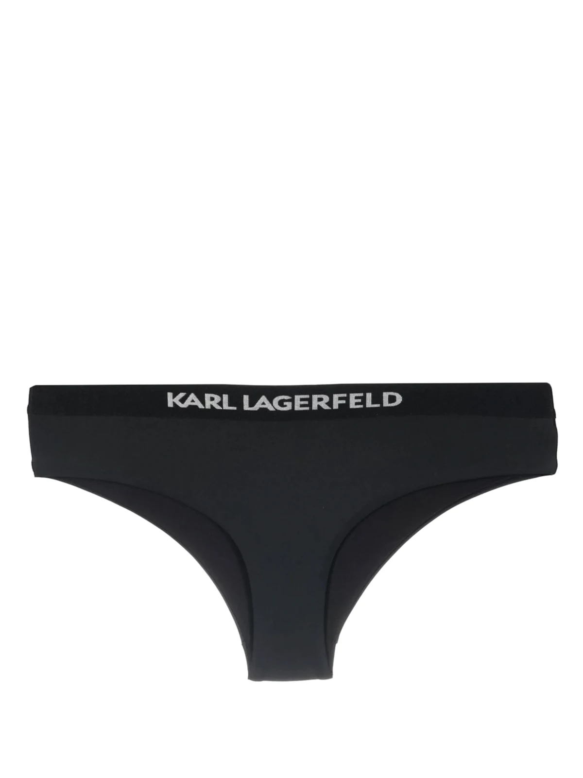 Bikinihöschen mit Logo-Print