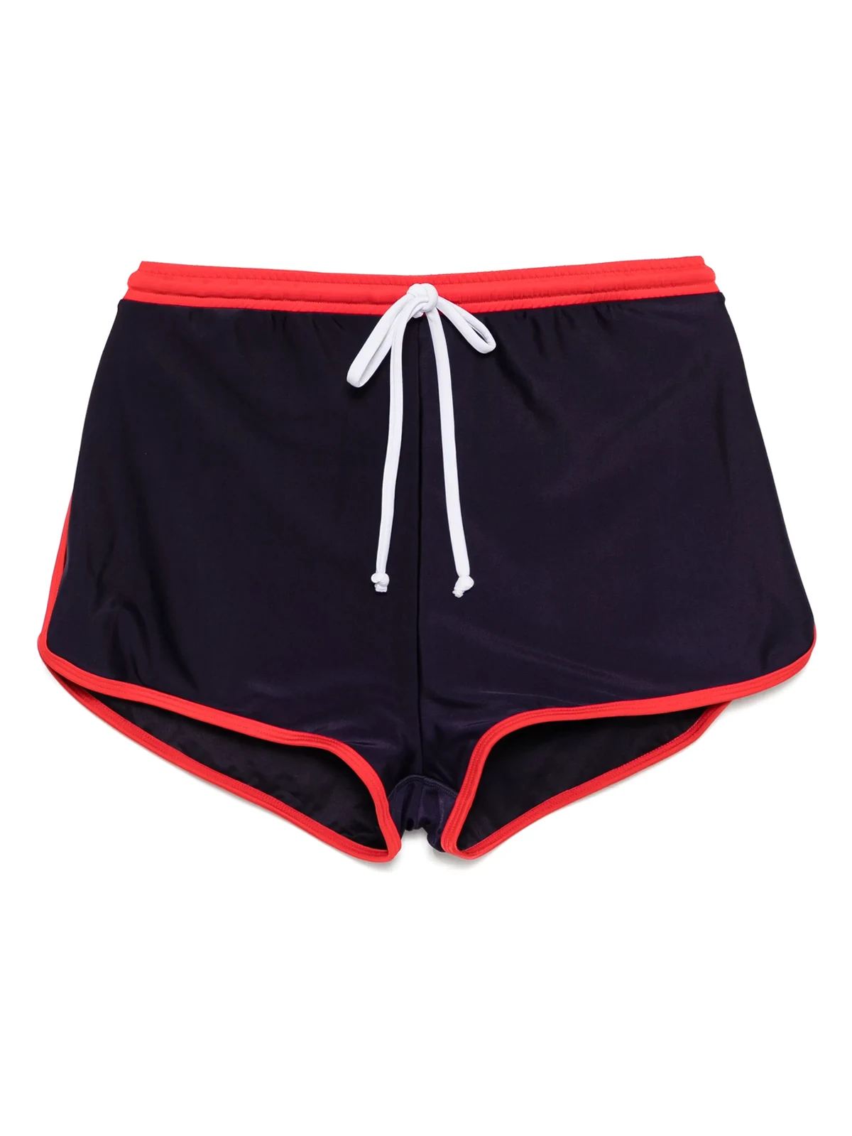 high-waist surf shorts