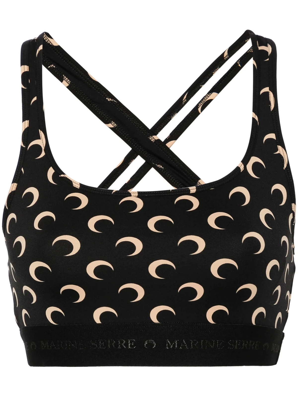 Sport-BH mit Logo-Print