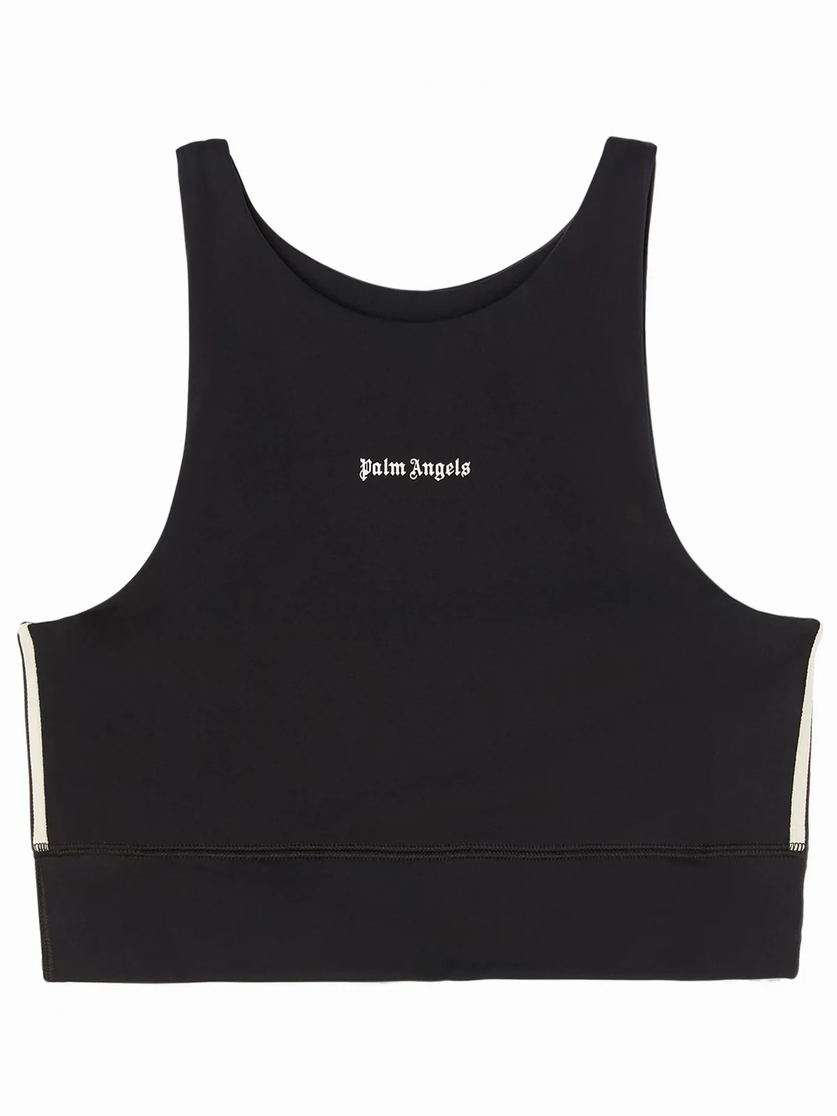 Cropped-Top mit Logo-Print