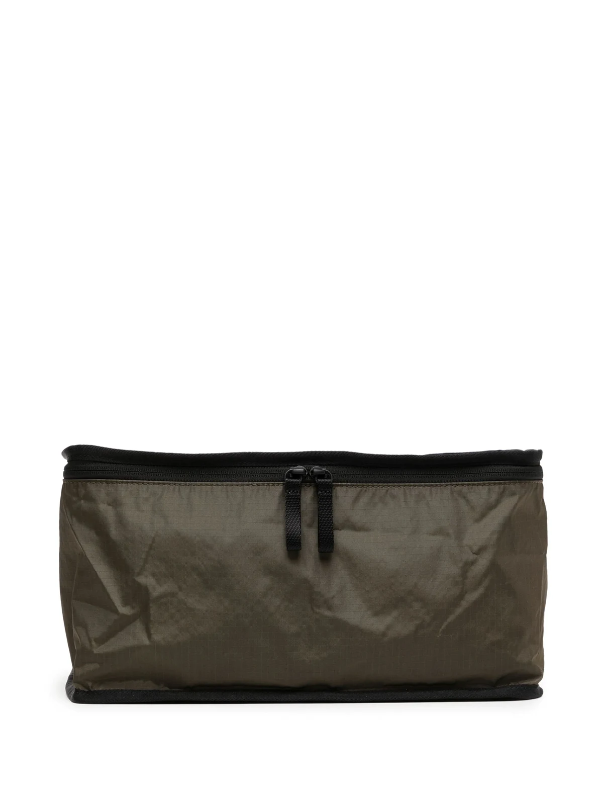 logo-embroidered ripstop travel bag