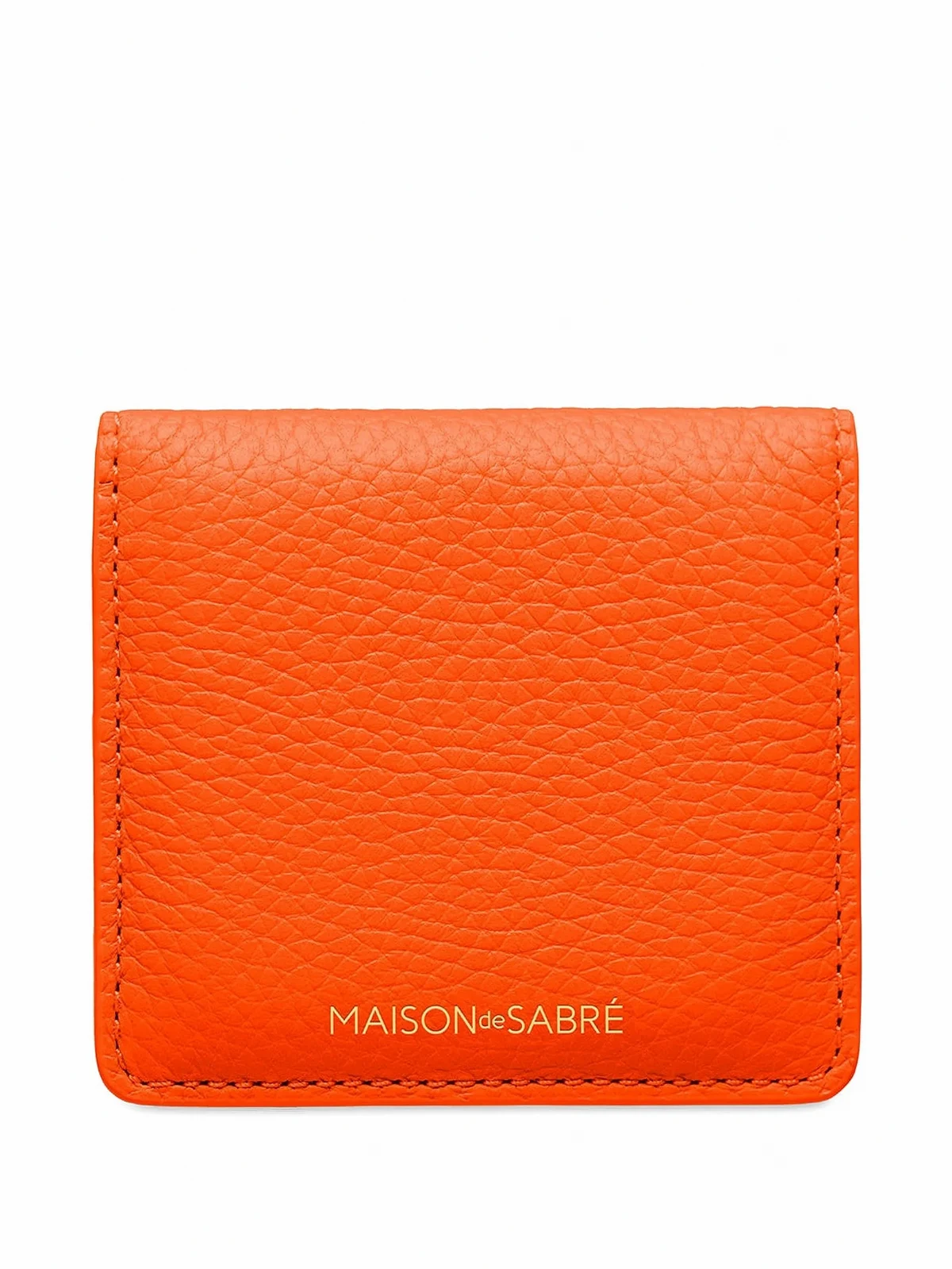 leather compact mirror