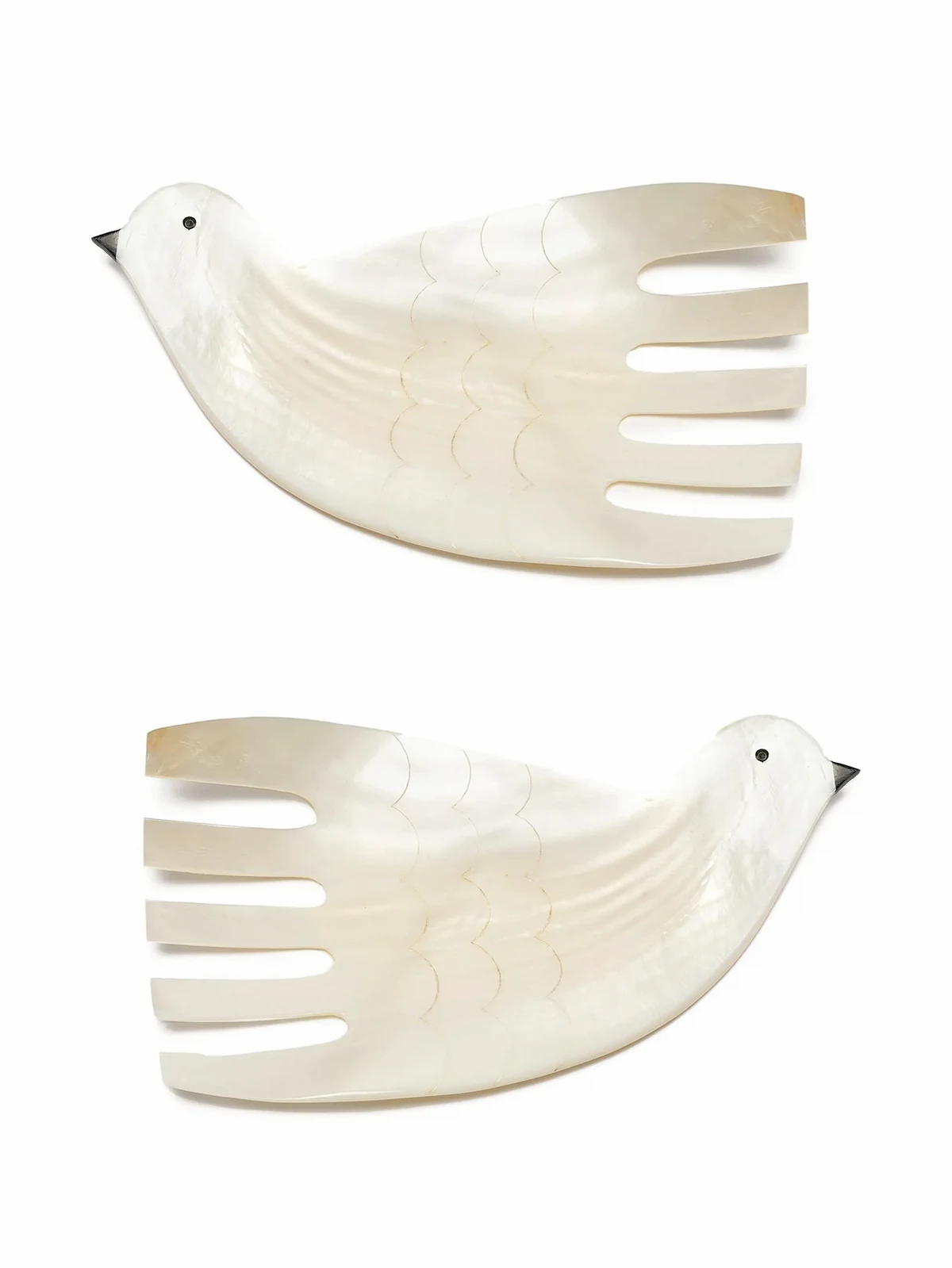 Haarkämme in Vogelform