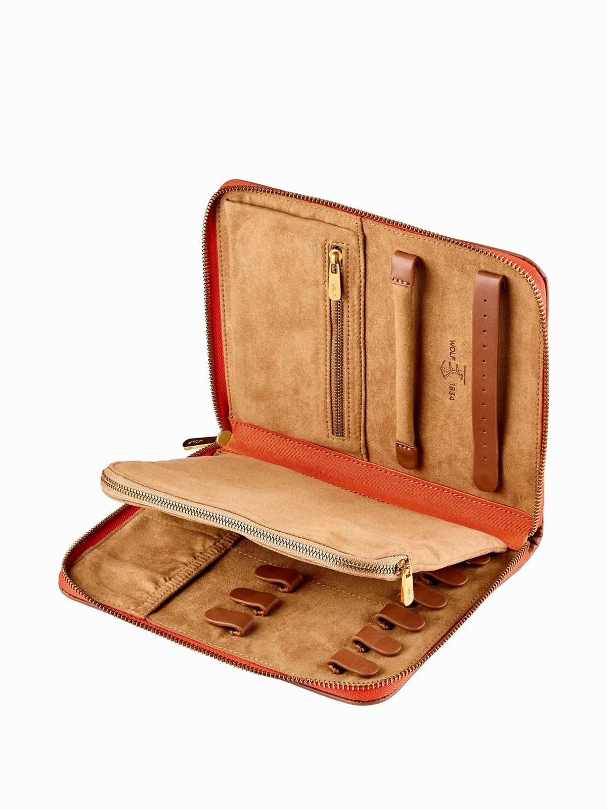 Ida zip-studded jewellery portfolio