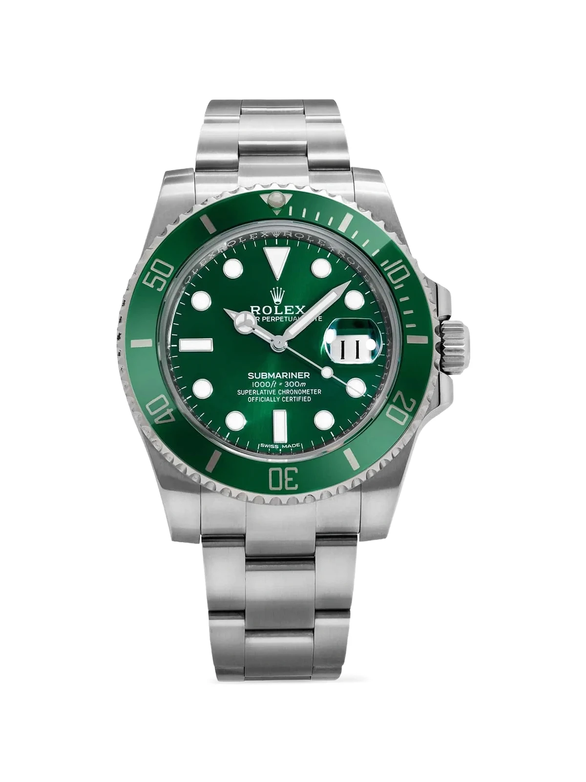 2015 Submariner Hulk screw-down crown 40mm watch