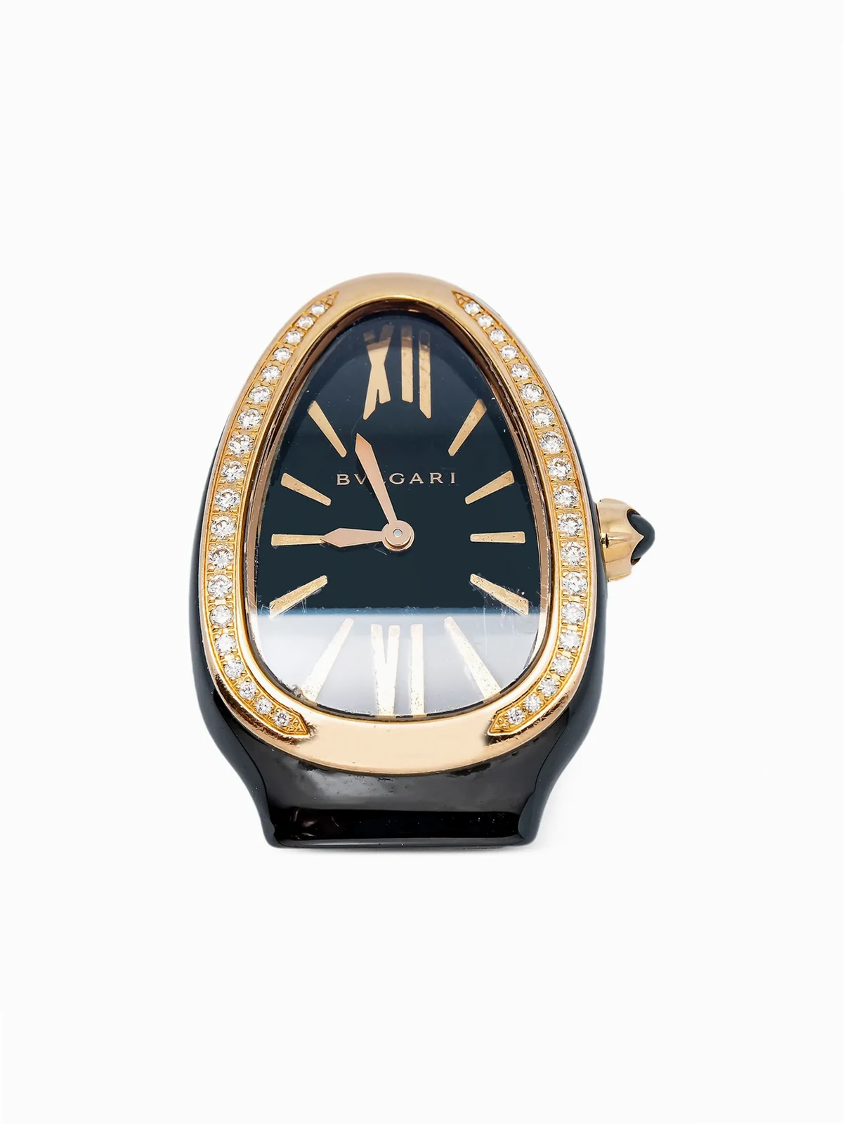 18K rose gold Serpenti diamond 35mm