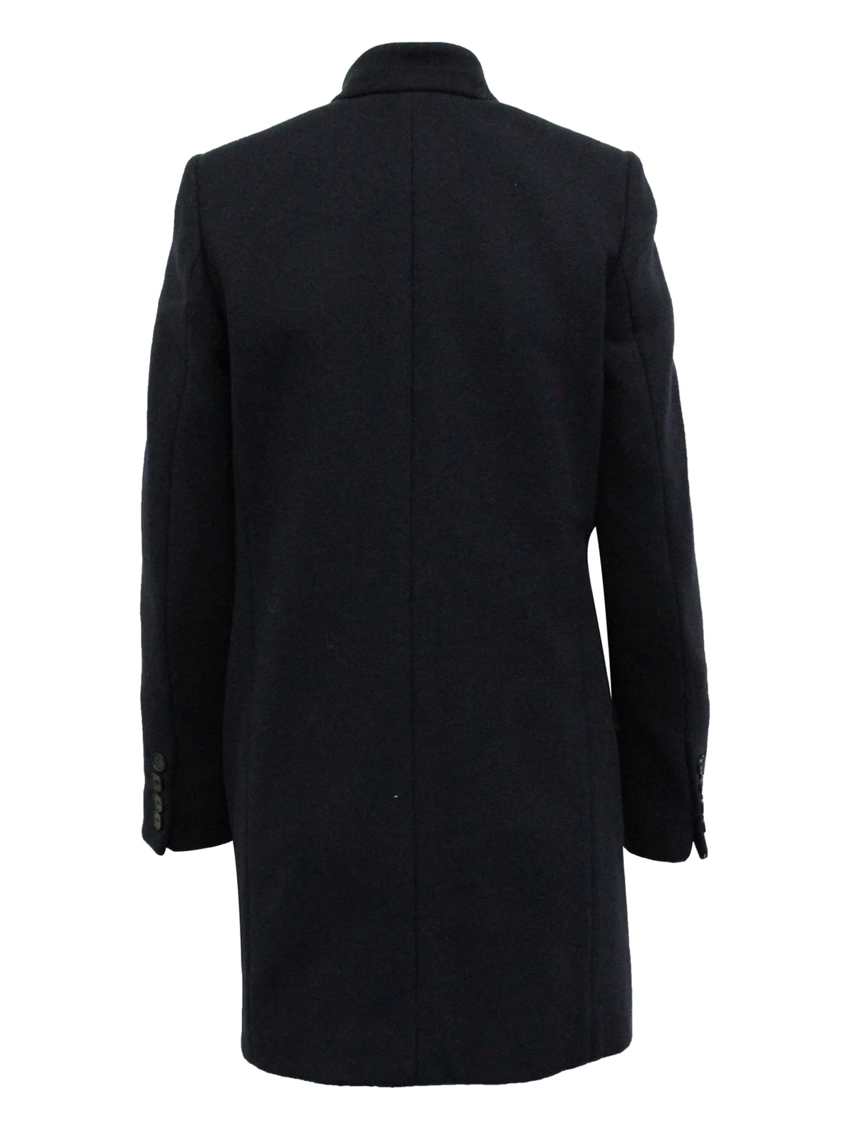 notched-lapel coat