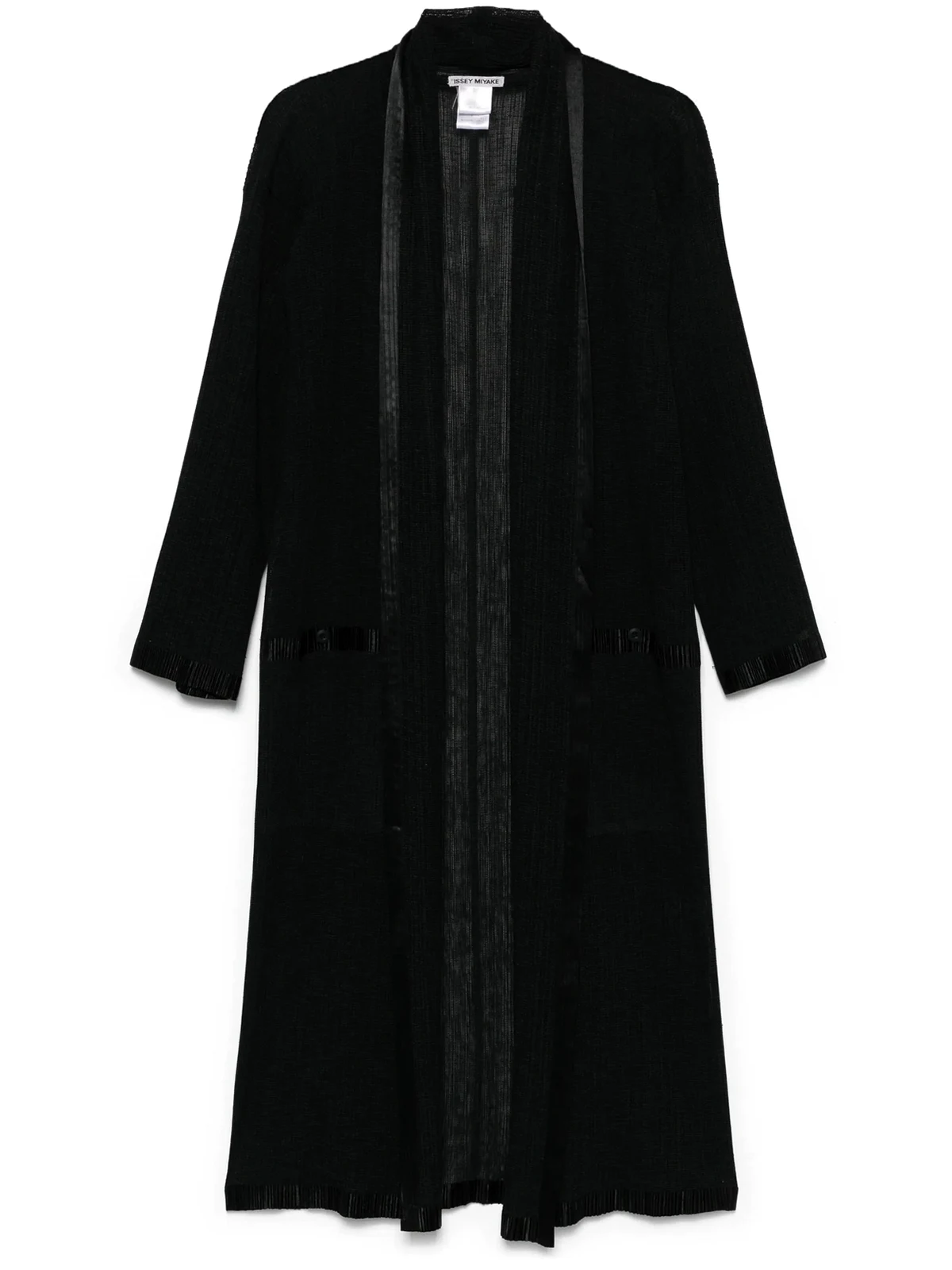 2000s Strickmantel mit Falten