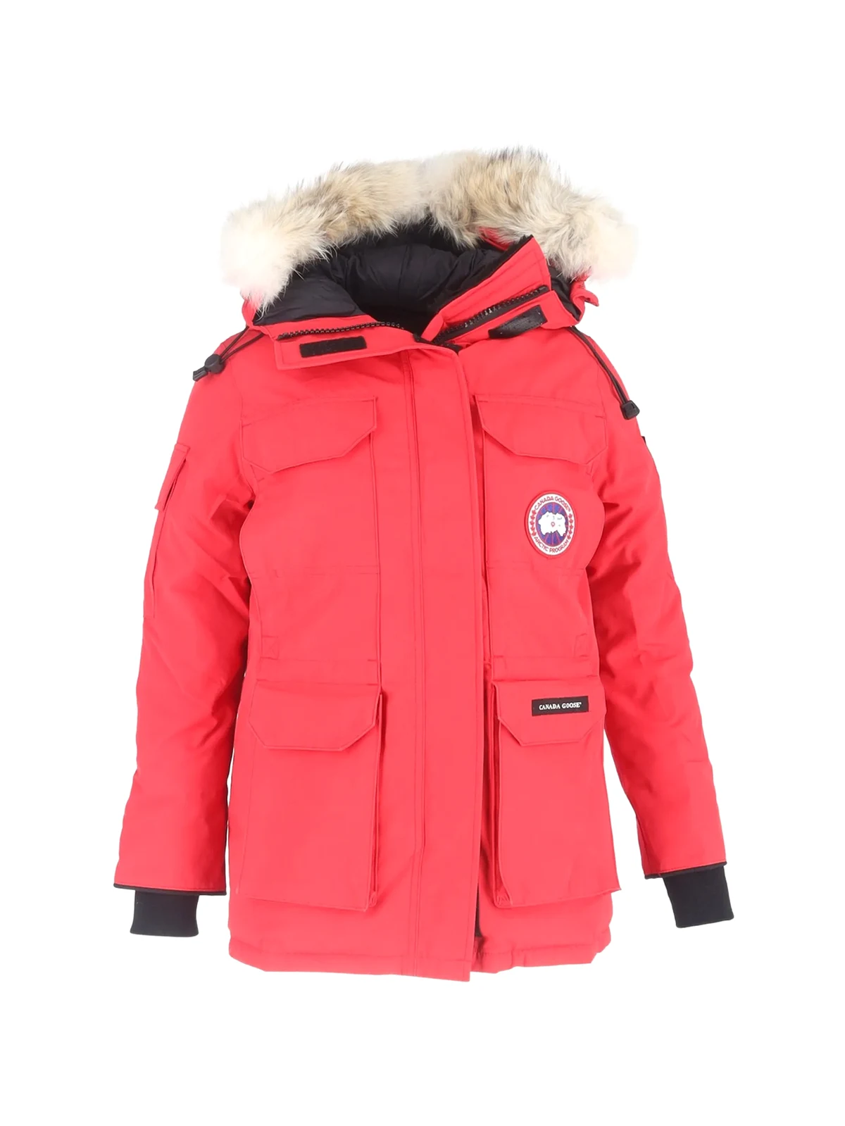 Roter Parka