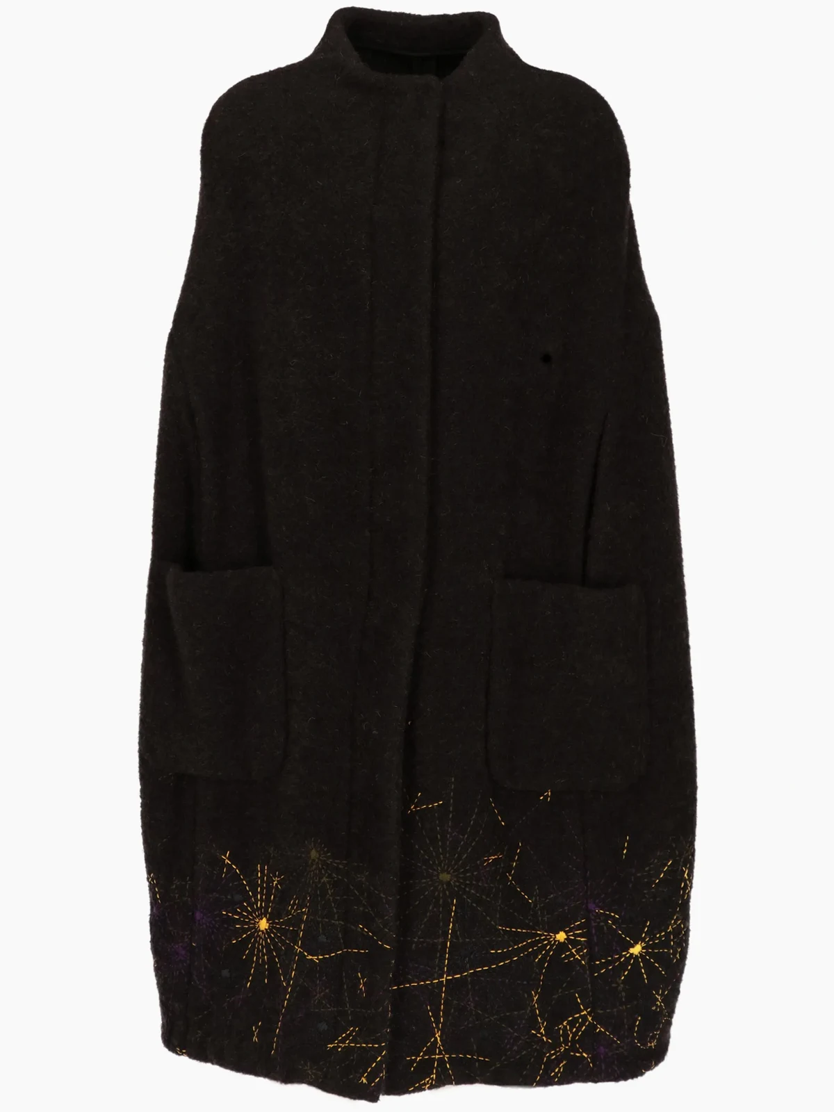 1990s Cape mit Stickerei