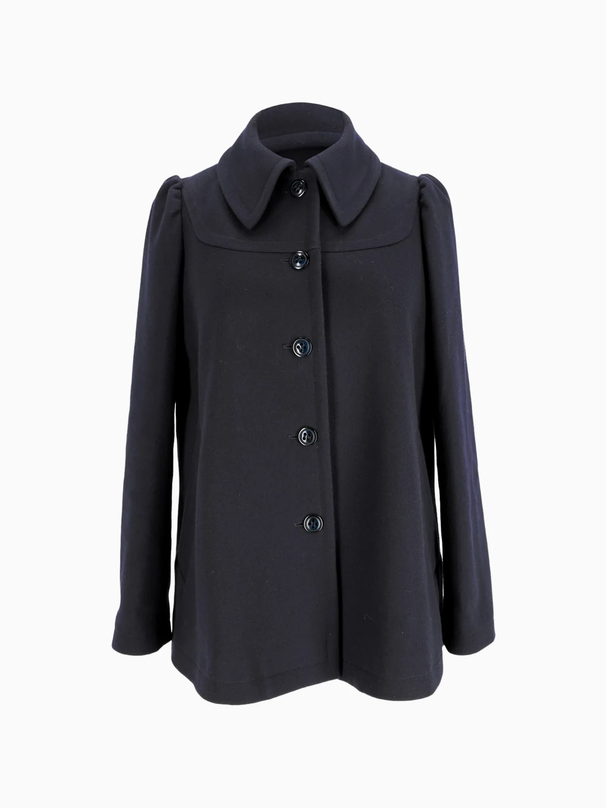 Marianne button-up coat