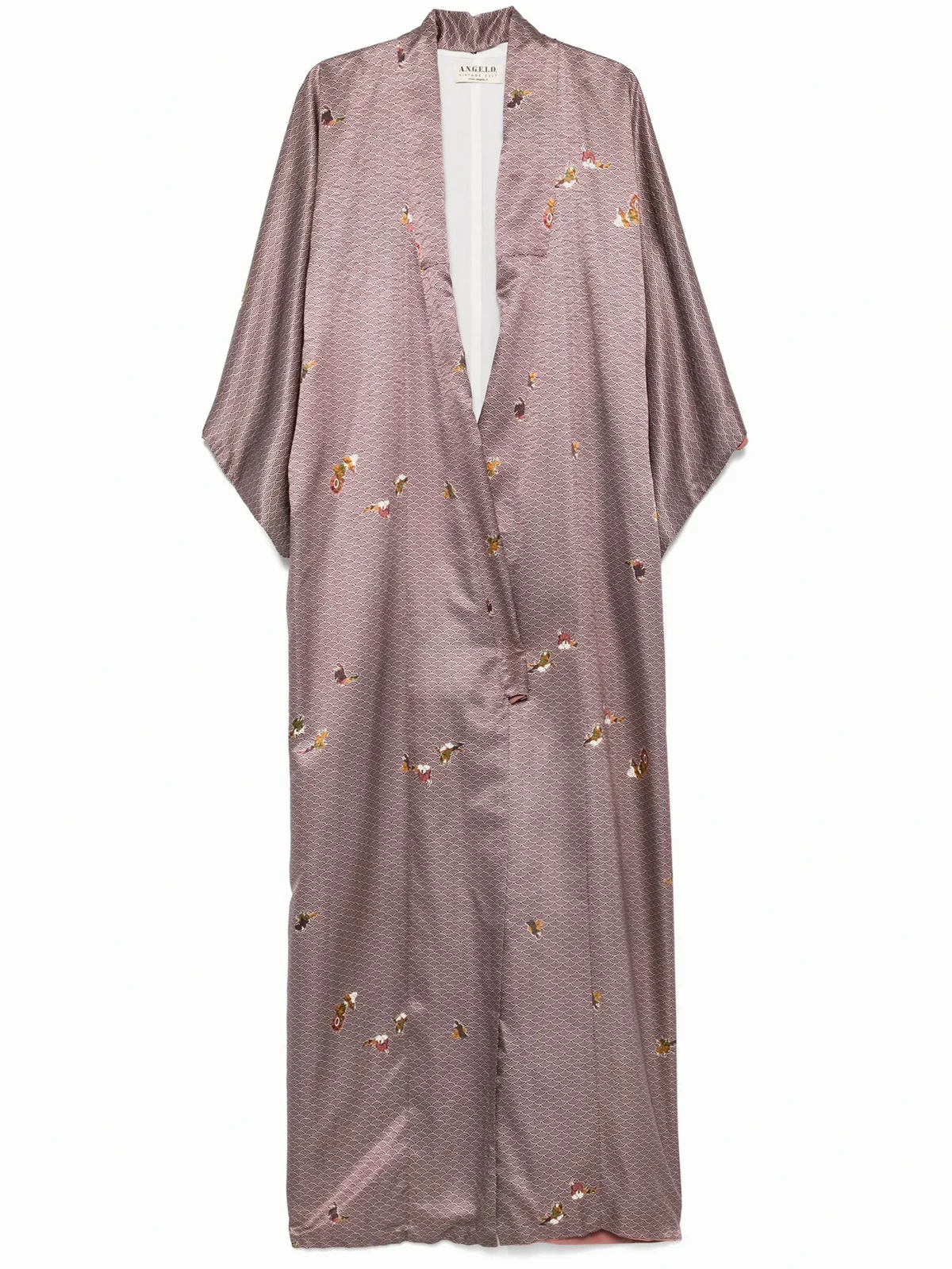 1970s pre-owned Kimono aus Seide