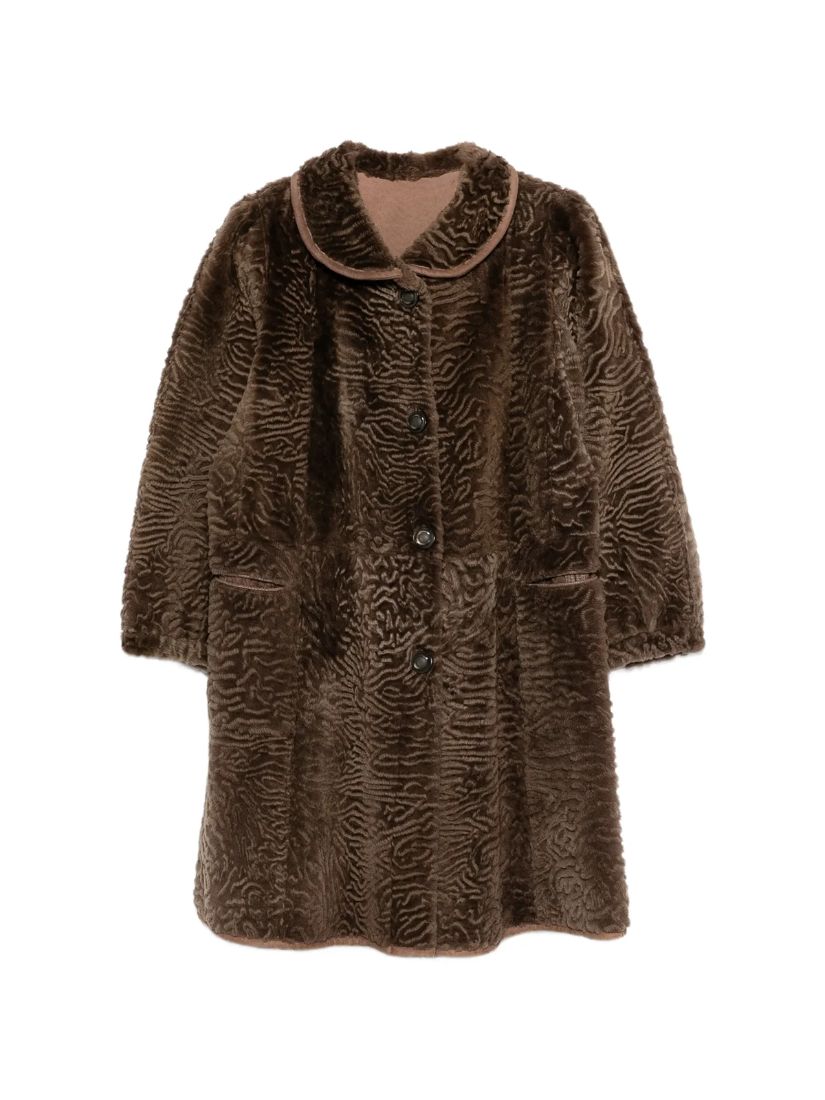 1990s Mantel mit Knopfleiste