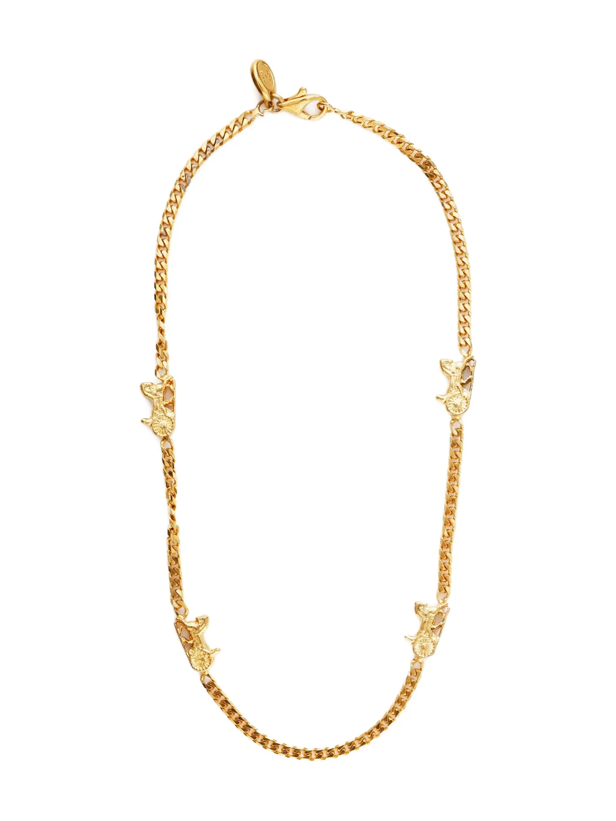 1980-1999 Halskette mit Pferdekutsche