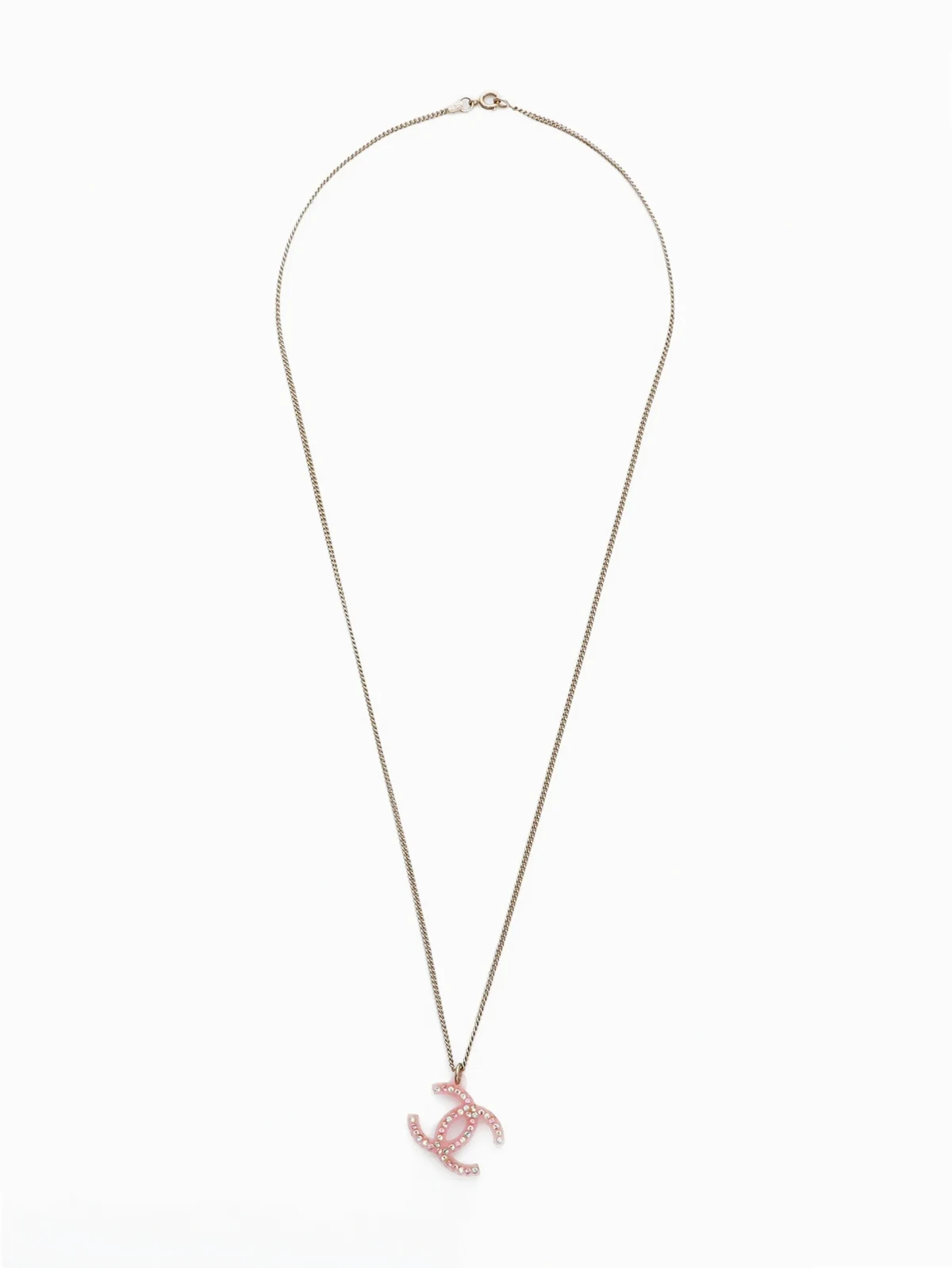 Halskette mit ikonischem CC-Logo