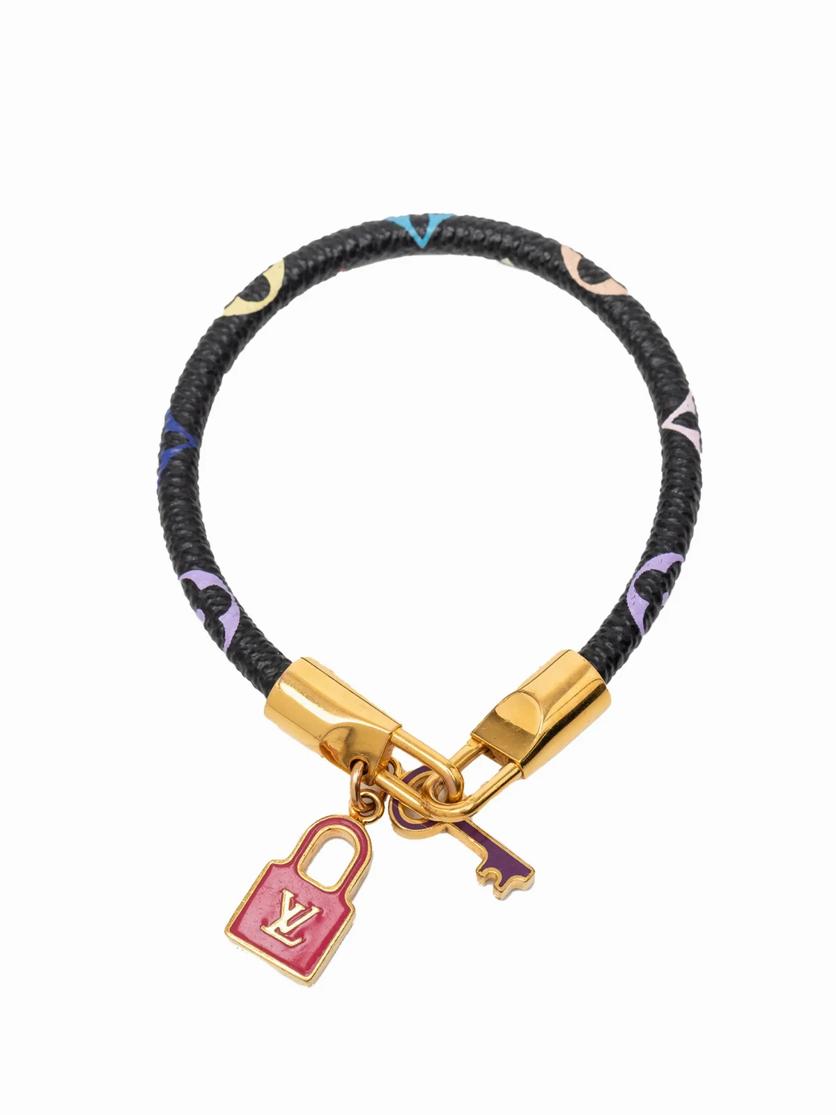 2012 Monogram Multicolore Luck It Bracelet costume bracelet