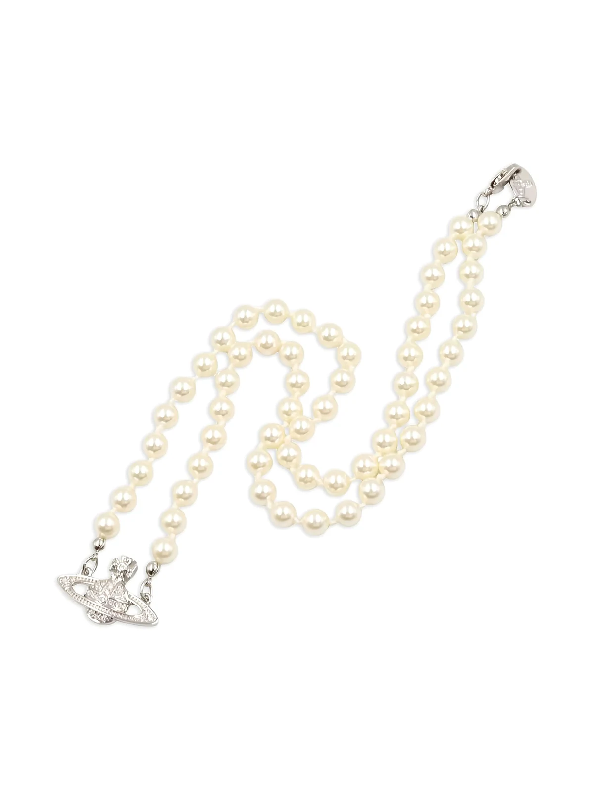 orb faux-pearl necklace